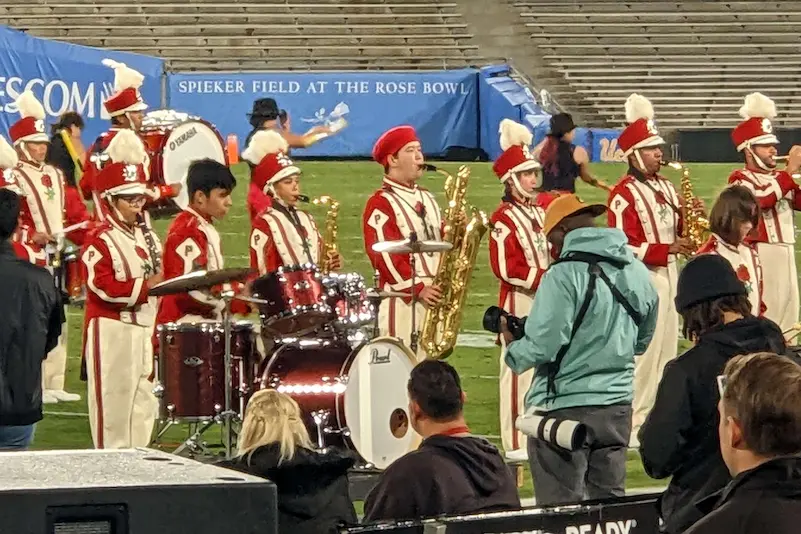 PHS Marching Band at Turkey Tussle